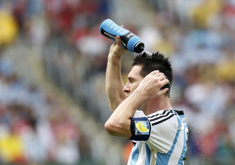 Argentinas Lionel Messi 
