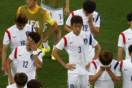 South Korea players 