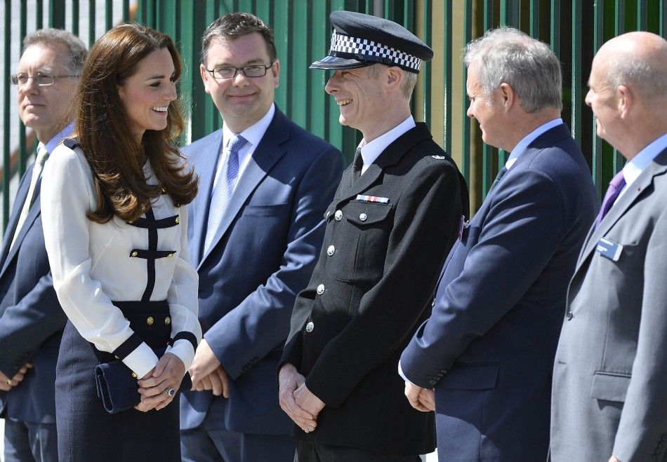Britain039s Catherine, Duchess of Cambridge arrives at Bletchley Park near Milton Keynes in southern England June 18, 2014.