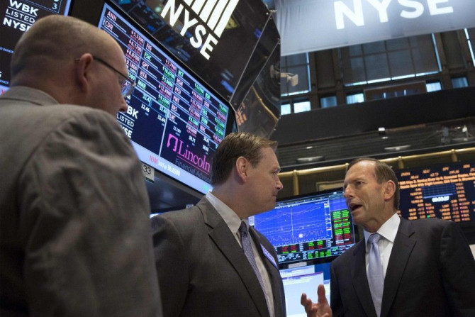 Tony Abbott at NYSE