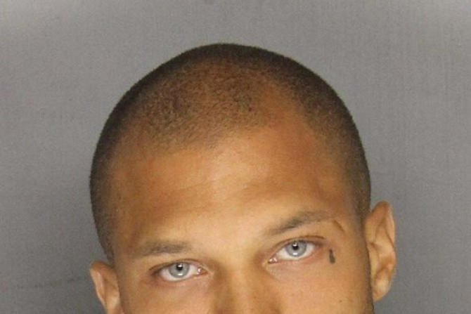 Stockton Police Department photo shows Jeremy Meeks, 30, arrested on June 18, 2014 in a gang crackdown in a crime-ridden area of Stockton, California