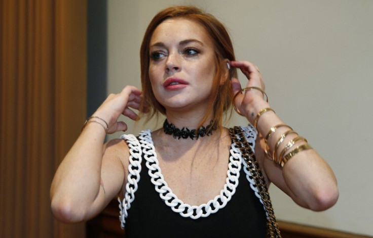 Lindsay Lohan:The Latest In Ice Bucket Challenge