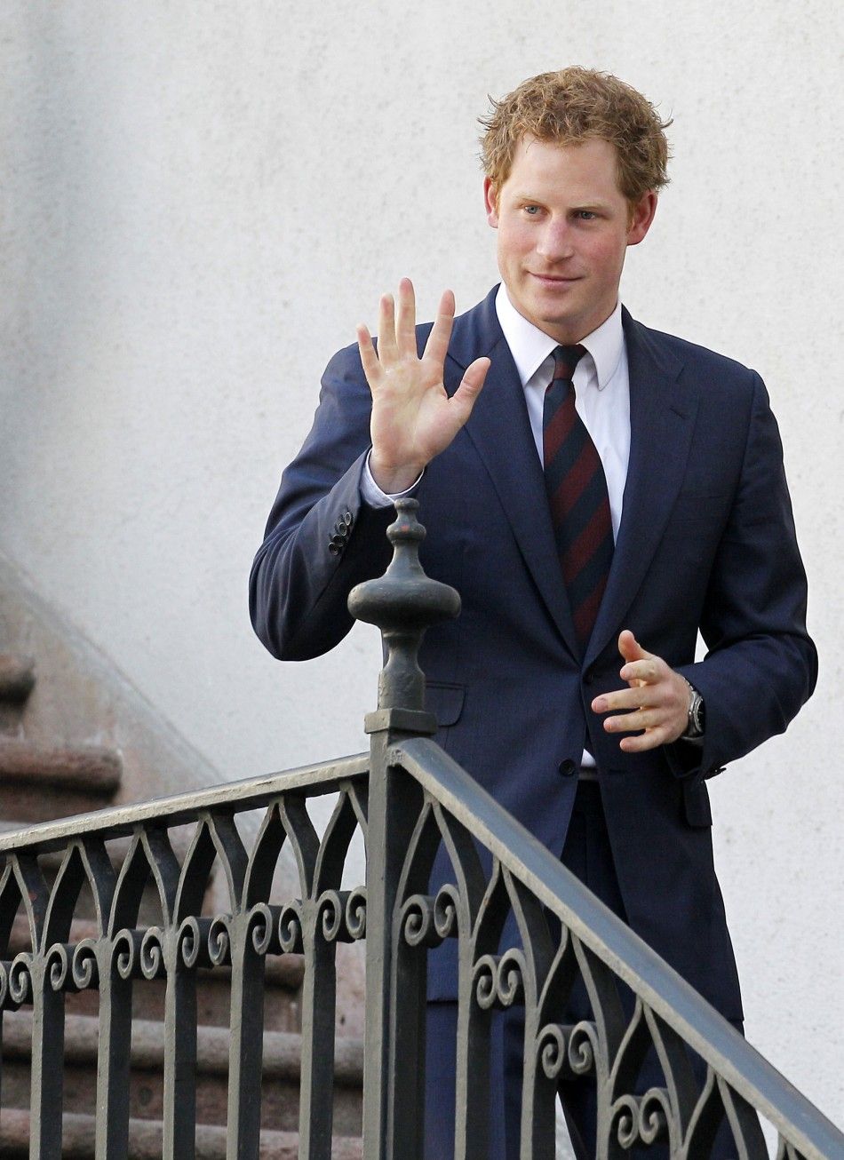 Britains Prince Harry