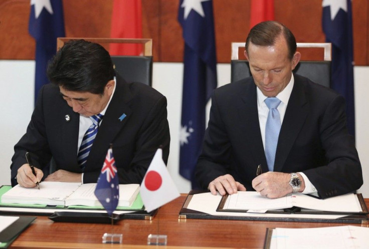 Signing of Australia-Japan FTA