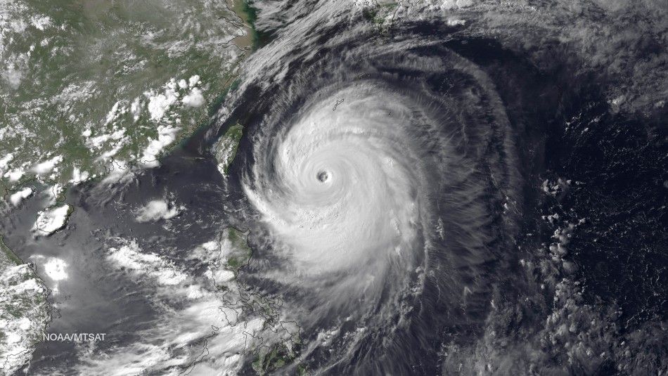 Super Typhoon Neoguri in the Pacific Ocean, approaching Japan on its northward journey, is seen in an image taken by MTSAT-2 satellite on July 7, 2014.   REUTERSNOAAHandout via Reuters