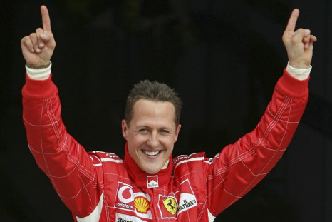 Ferrari F1 driver Michael Schumacher of Germany