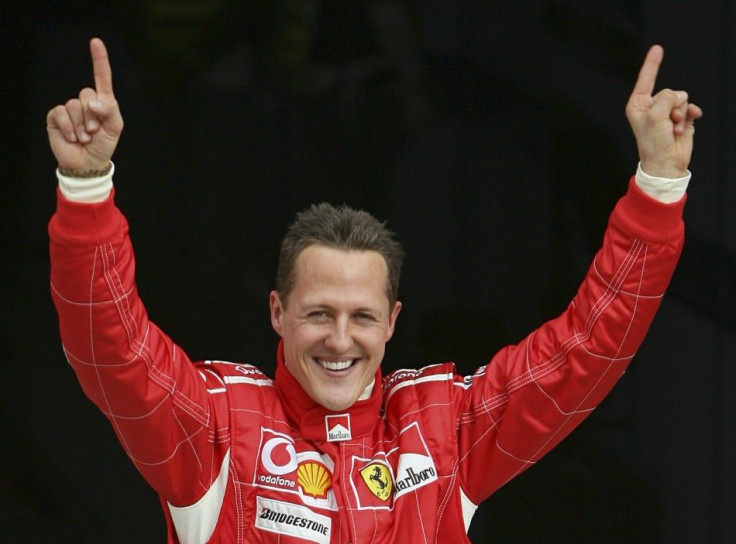 Ferrari F1 driver Michael Schumacher of Germany