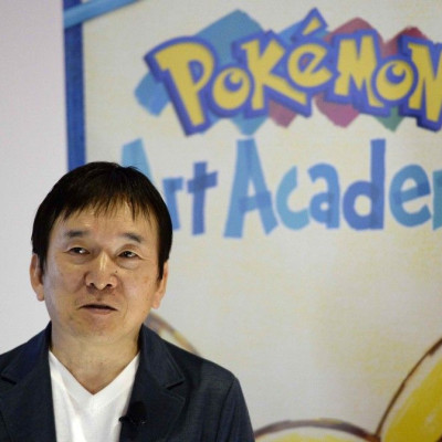 Tsunekazu Ishihara, President And Chief Executive Officer Of The Pokemon Company And Producer Of Pokemon, Introduces The New 'Pokemon Art Academy' Game During A News Conference At The 2014 Electronic Entertainment Expo, Known As E3, In Los Angeles