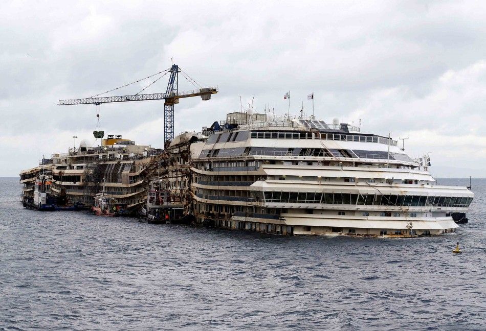 The cruise liner Costa Concordia is seen outside Giglio harbour in this February 26, 2014 file photo. REUTERSAlessandro Bianchi