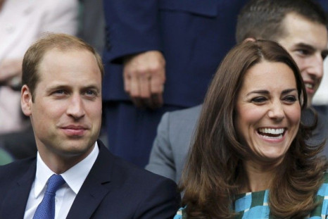 Royal Couple Britain's Prince William And Catherine, Duchess of Cambridge 