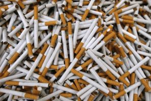 File photo of cigarettes are seen during manufacturing process in BAT Cigarette Factory in Bayreuth