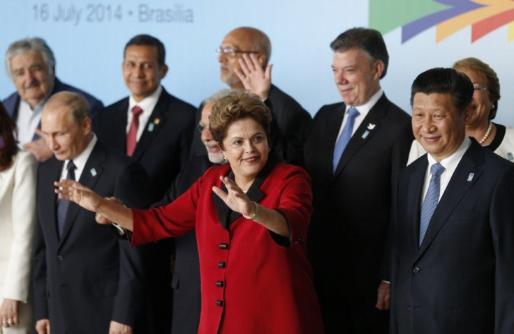 Leaders of BRICS and UNASUR attend the summit