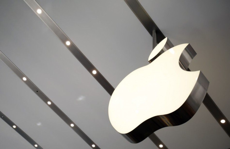 The Apple logo Is Pictured Inside The Newly Opened Omotesando Apple Store