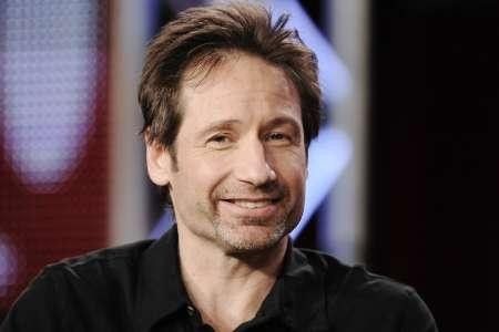 Actor David Duchovny takes part in a panel discussion for the show quotCalifornicationquot at the CBS and Showtime portion.