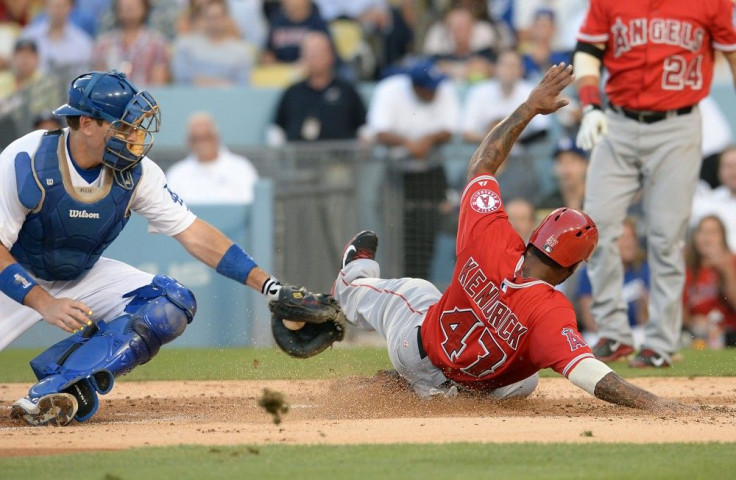 Los Angeles Angels second baseman Howie Kendrick