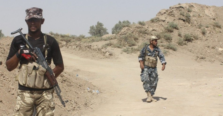 Iraqi Security Forces and Volunteers Take Part in a Mission to Secure an Area from Militants of the Islamic State, Formerly Known as the Islamic State in Iraq and the Levant (ISIL), in Udhaim