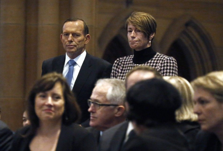 PM Tony Abbott and wife Margie