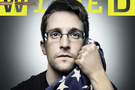 Handout of former National Security Agency contractor Edward Snowden on the cover of the September 2014 issue of WIRED magazine
