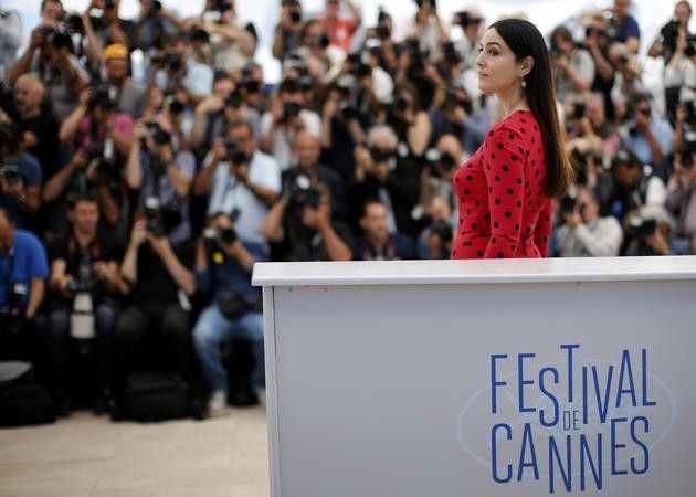Cast member Monica Bellucci poses during a photocall for the film quotLe meravigliequot The Wonders in competition at the 67th Cannes Film Festival in Cannes May 18, 2014.