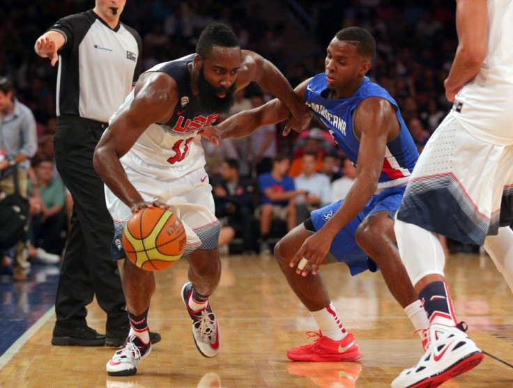 James Harden of Team USA Against Dominican Republic