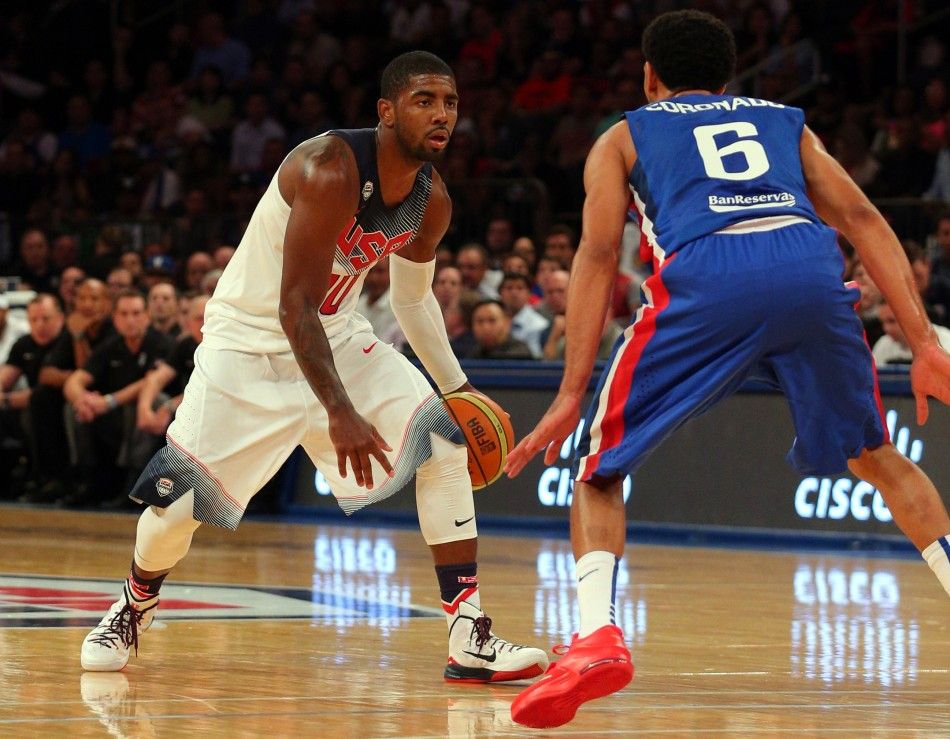 Kyrie Irving of Team USA Against Dominican Republic