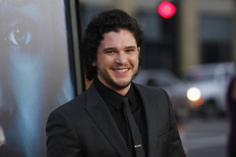 Cast member Kit Harington poses at the premiere for the third season of the television series &quot;Game of Thrones&quot;