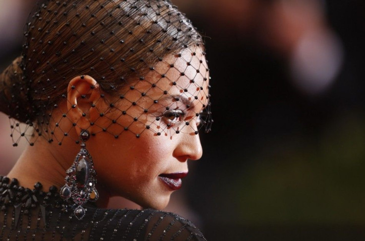 Singer Beyonce Knowles Arrives At The Metropolitan Museum Of Art Costume Institute Gala Benefit.