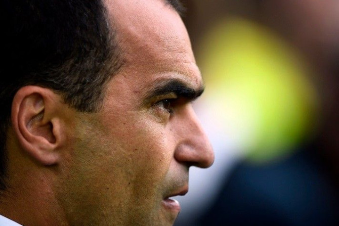 Everton&#039;s manager Roberto Martinez reacts before their English Premier League soccer match against Chelsea at Goodison Park in Liverpool, northern England August 30, 2014.