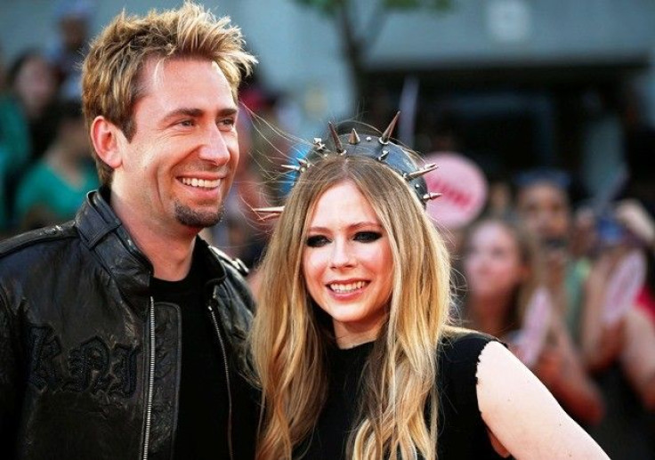 Singers Avril Lavigne And Chad Kroeger.