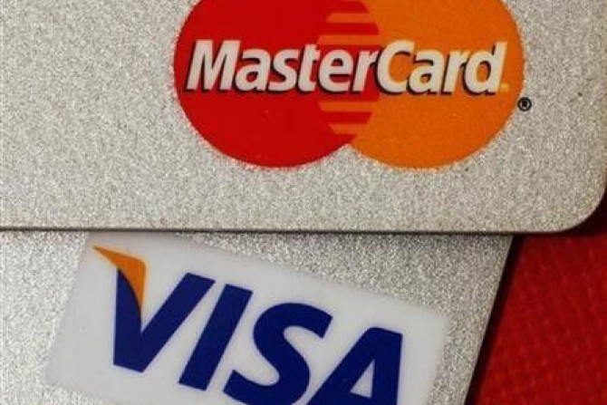 MasterCard and VISA credit cards