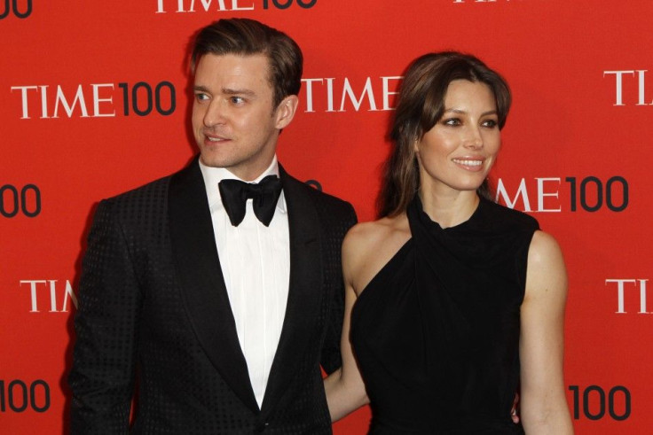 Justin Timberlake And Jessica Biel Arrive At The Time 100 Gala.