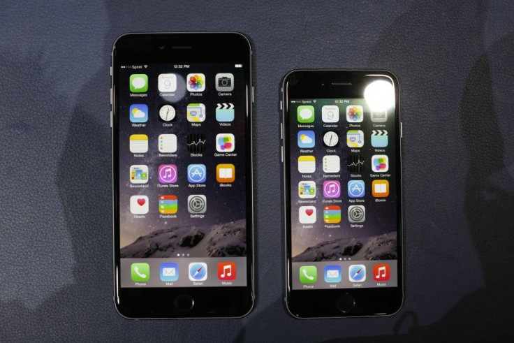 The iPhone 6 And The iPhone 6 Plus Are Shown During An Apple Event At The Flint Center In Cupertino