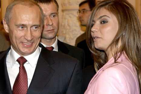 Vladimir Putin Looks at Alina Kabayeva 