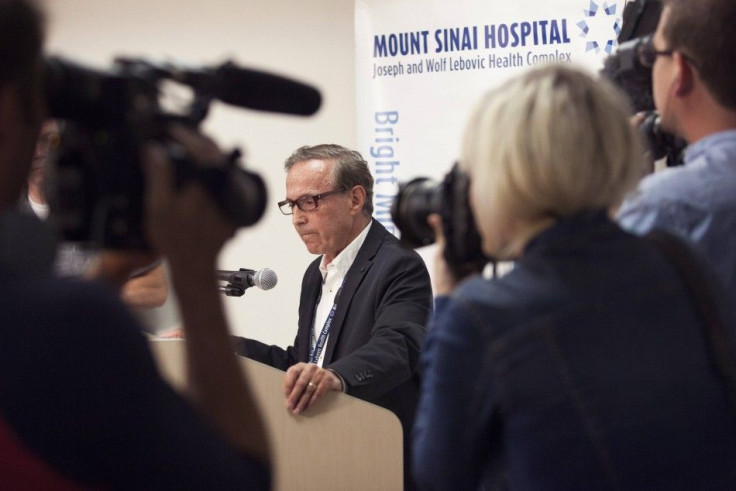 Dr. Zane Cohen gives an update on the medical condition of Toronto Mayor Rob Ford at Mount Sinai Hospital