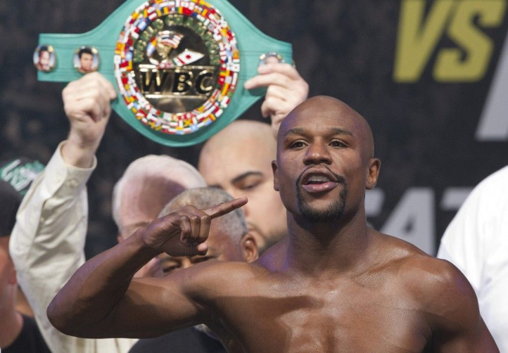 Weigh-in Of Mayweather