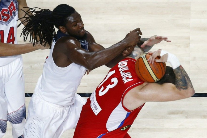 Kenneth Faried of the U.S