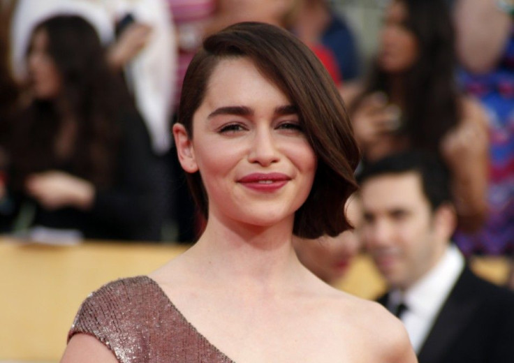 Actress Emilia Clarke from the television drama series "Game of Thrones"