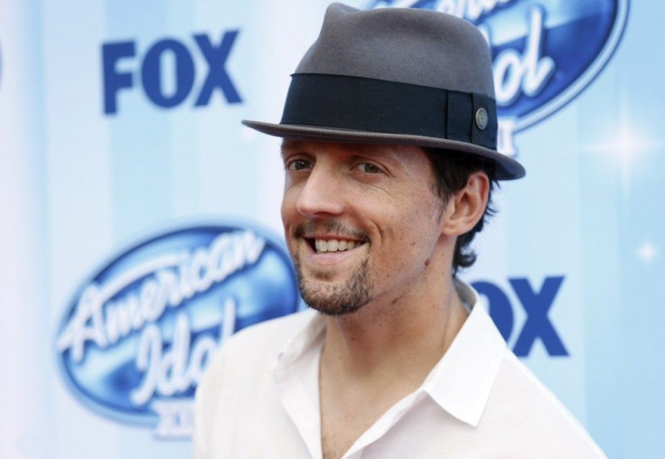 Jason Mraz arrives at the American Idol XIII 2014 Finale in Los Angeles, California May 21, 2014.