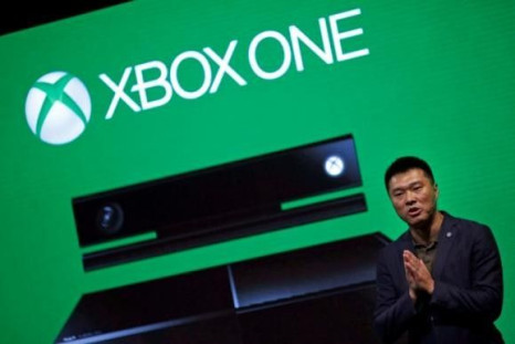 Xie Enwei, General Manager Of Management And Operations Of Microsoft In China, Speaks During The Presentation Of The Xbox One