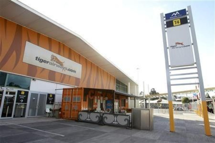 The Tiger Airways terminal is seen at Melbourne Airport