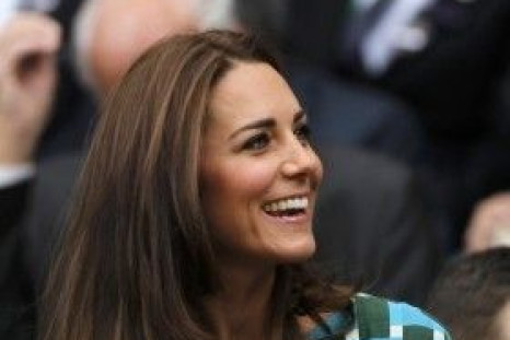 Britain's Catherine, Duchess of Cambridge At Wimbledon Tennis Championships