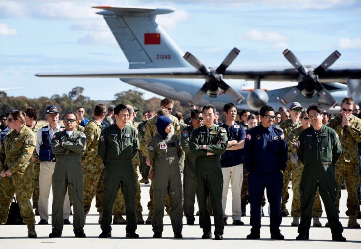 International and Australian aircrews involved in the search for missing Malaysia Airlines plane MH370 