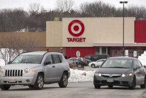 The new Target store is seen in Guelph, Ontario, March 4, 2013, on the eve of its opening. The American retail giant is set to open its first three Canadian pilot stores on March 5.