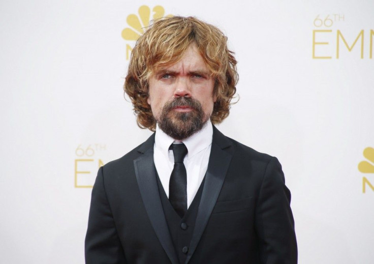 Peter Dinklage From The HBO Series 'Game of Thrones' Arrives At The 66th Primetime Emmy Awards In Los Angeles