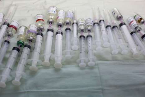 Injectable Drugs Inside An Injection Room At A Hospital In Shanghai