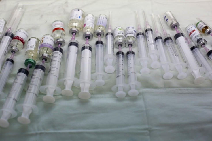 Injectable Drugs Inside An Injection Room At A Hospital In Shanghai