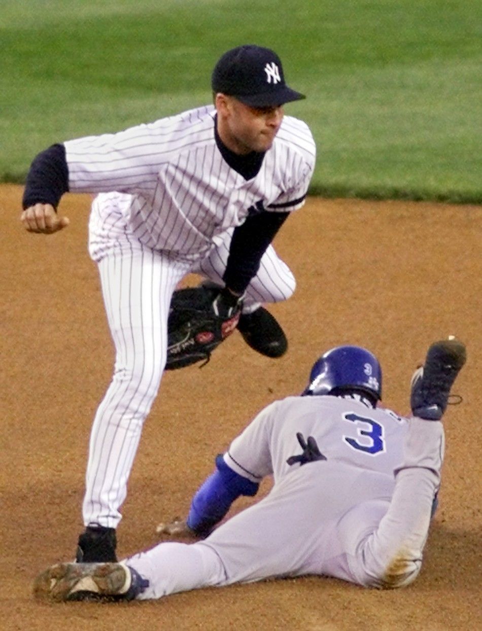 New York Yankees shortstop Derek Jeter