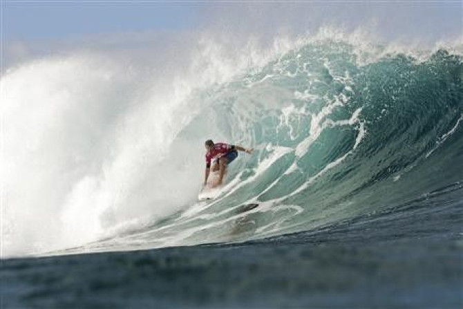 Kieren Perrow of Australia claimed his maiden Association of Surfing Professionals (ASP) World Tour victory by winning the 2011 Billabong Pipeline Masters at the Banzai Pipeline in Oahu, Hawaii December 10, 2011