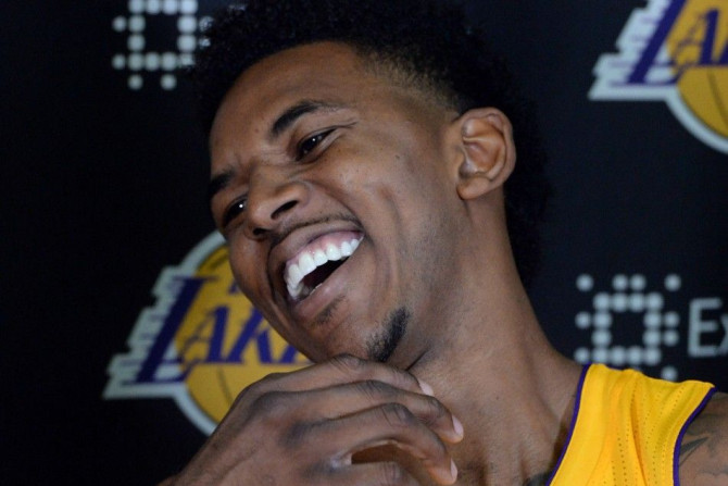 Los Angeles Lakers forward Nick Young