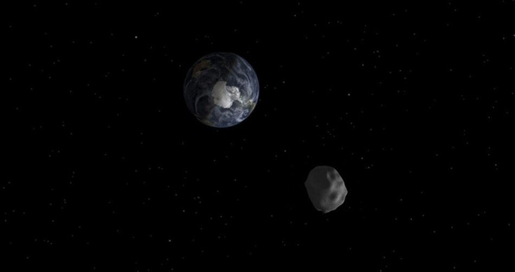 Asteroid 2012 DA14 Passes Through The Earth-Moon System